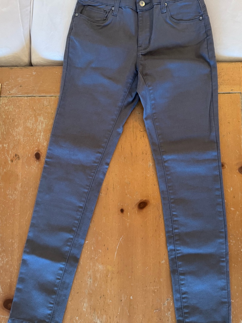 VENUS High-Rise Skinny Jeans - Charcoal Gray